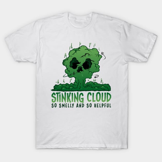 Stinking Cloud  So smelly and so helpful T-Shirt by carlomanara
